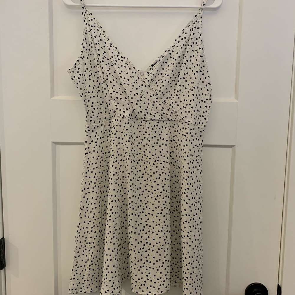 Heart Print Dress